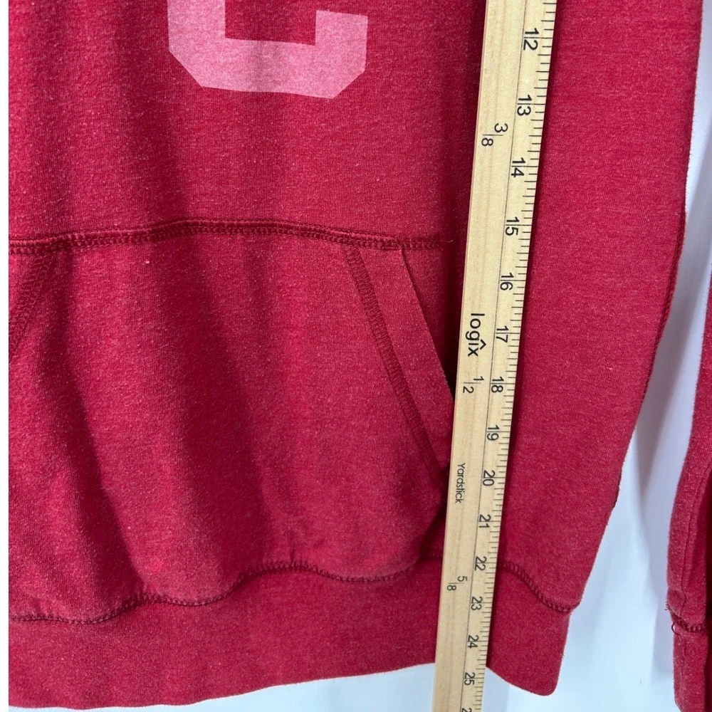 Nike USC Trojans Women Medium Red Pullover Hoodie Sweatshirt Graphic SC Logo